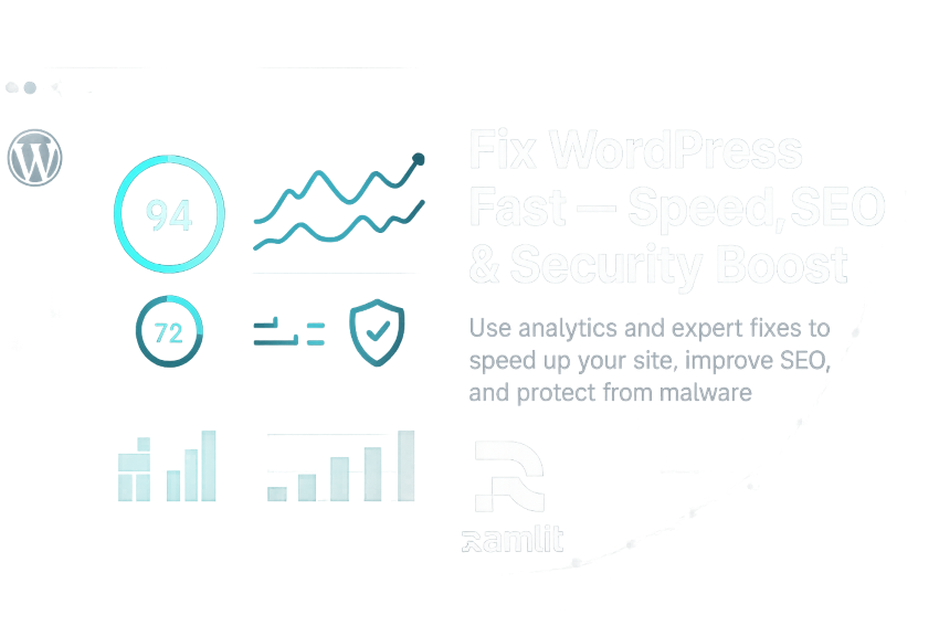 Fix WordPress Fast — Speed, SEO & Security Boost