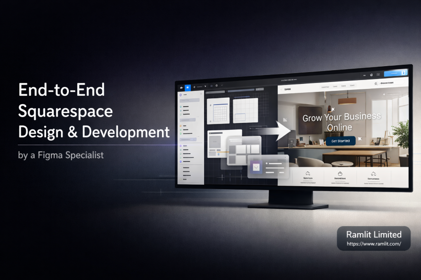 End-to-End Squarespace Design & Development by a Figma Specialist