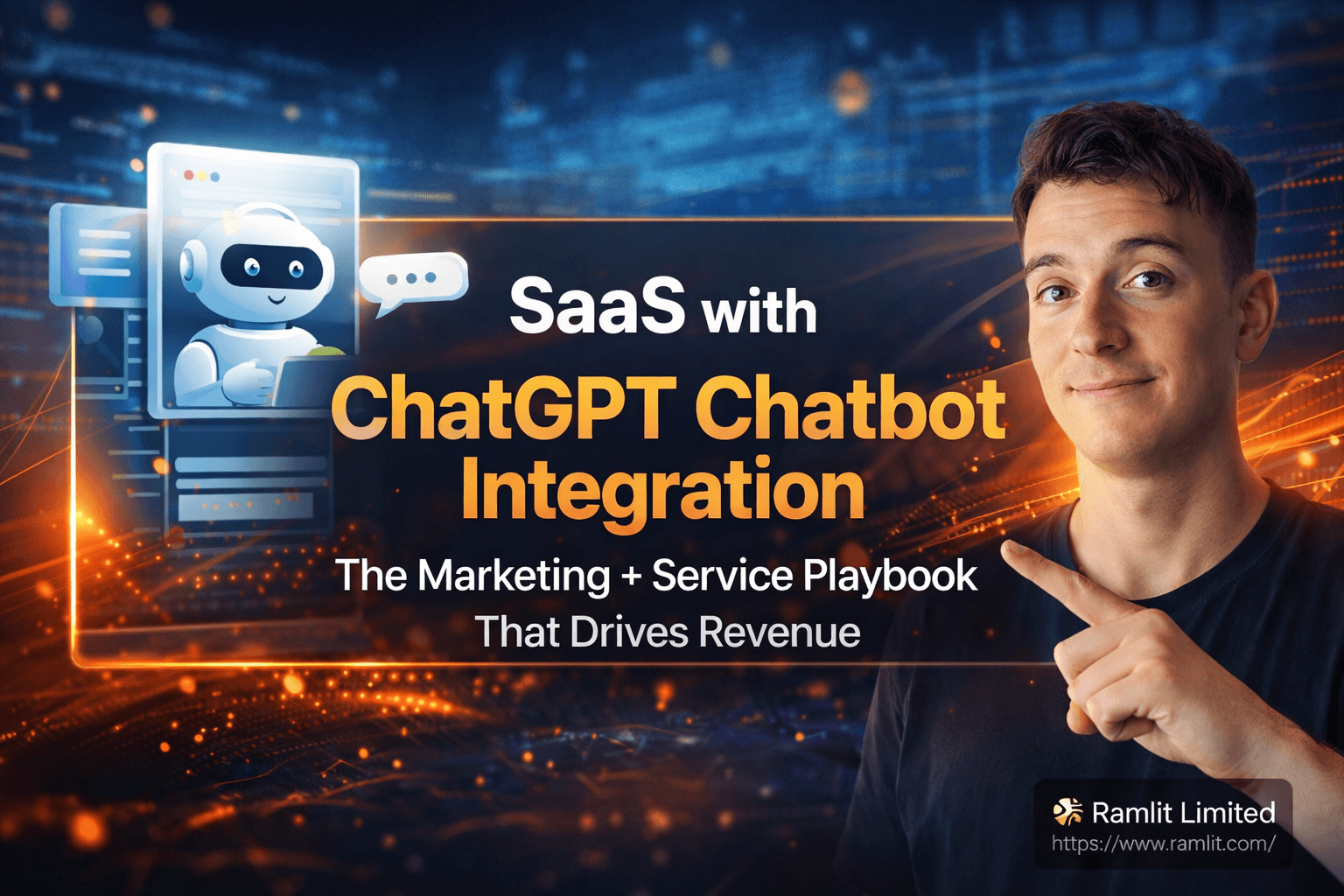 SaaS with ChatGPT Chatbot Integration: Convert More Leads & Support Customers 24/7