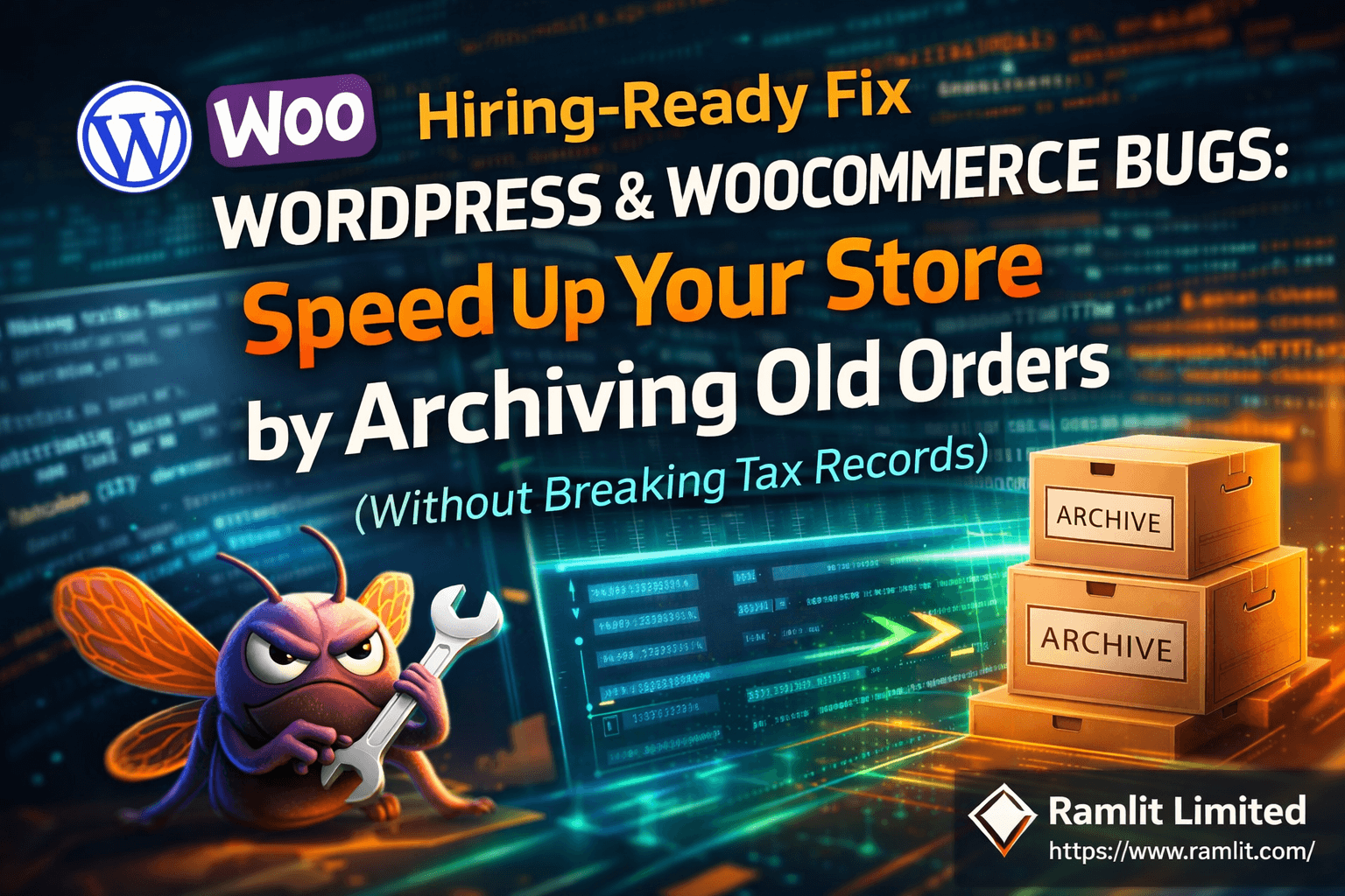 **Hiring-Ready Fix for WordPress & WooCommerce Bugs: Speed Up Your Store by Archiving Old Orders (Without Breaking Tax Records)